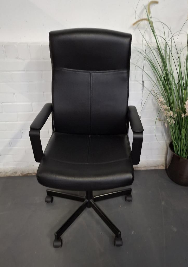 Bureaustoel - zwart, Huis en Inrichting, Bureaustoelen, Gebruikt, Bureaustoel, Zwart, Ophalen