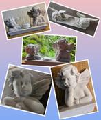 'Putti' kaarshouder Engeltjes gaaf romantisch, vintage 21x12, Huis en Inrichting, Woonaccessoires | Kandelaars en Kaarsen, Overige materialen