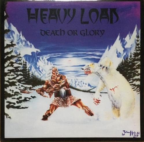 Heavy Load: Death or glory lp blauw vinyl, Cd's en Dvd's, Vinyl | Hardrock en Metal, Zo goed als nieuw, Verzenden