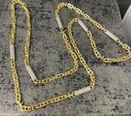14 karaats gouden ketting, 65 cm, 4.5 mm, Sieraden, Tassen en Uiterlijk, Kettingen, Nieuw, Goud, Goud, Ophalen of Verzenden