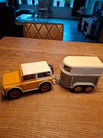 Schleich Auto met paardentrailer - Speciaal Model, Ophalen of Verzenden, Zo goed als nieuw