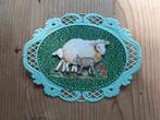 Stans kaart opleg met 3d plaatje schaap met lammetjes, Ophalen of Verzenden, Nieuw, Overige thema's