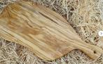 Duurzame Snijplank van Olijfhout - Handgemaakt 40m, Ophalen of Verzenden, Nieuw, Hout, Minder dan 25 cm
