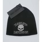 Harley muts, wol, gebreid, zwart, Skull, WGS, nieuw., Ophalen of Verzenden, Nieuw met kaartje, Overige typen