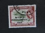 A07082: Guyana QEII 3 c MSCR, Postzegels en Munten, Postzegels | Amerika, Ophalen of Verzenden