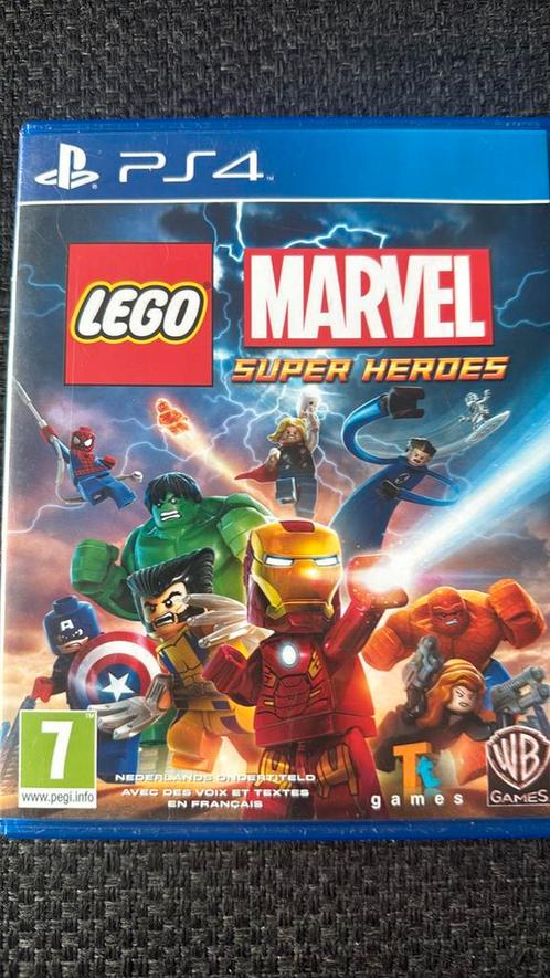 Lego Marvel Super Heroes, PS4, Spelcomputers en Games, Games | Sony PlayStation 4, Zo goed als nieuw, Overige genres, Vanaf 12 jaar