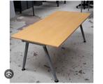 IKEA Galant Bureau - Praktisch en Stijlvol!, Ophalen of Verzenden, In hoogte verstelbaar, Gebruikt, Bureau