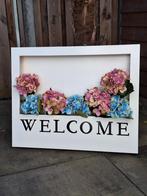 Welkomstbord te huur voor bruiloft, babyshower of 21-dinner, Hobby en Vrije tijd, Feestartikelen | Verhuur, Verzenden, Zo goed als nieuw