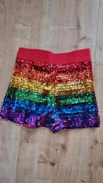 Regenboog short - Maat S, Ophalen of Verzenden, Gedragen, Carnaval