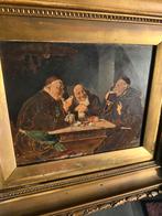 Olieverfschilderij op hout - Simony Jensen, Antiek en Kunst, Ophalen of Verzenden