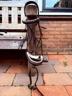 Hoofdstel, maat full, zwart met wit onderlegd, Dieren en Toebehoren, Ophalen of Verzenden, Dressuur
