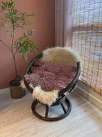 Rotan draaifauteuil stoel fauteuil vintage manou, Huis en Inrichting, Gebruikt, Estee styling, Vintage bohemian, Minder dan 75 cm