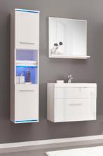 Compleet badkamermeubel Solo Mat wit / Hoogglans wit NIEUW, Ophalen of Verzenden, Nieuw