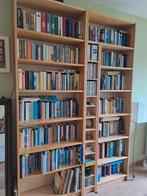 Boekenkasten houtkleur, Huis en Inrichting, Ophalen, Met plank(en), Gebruikt, 200 cm of meer