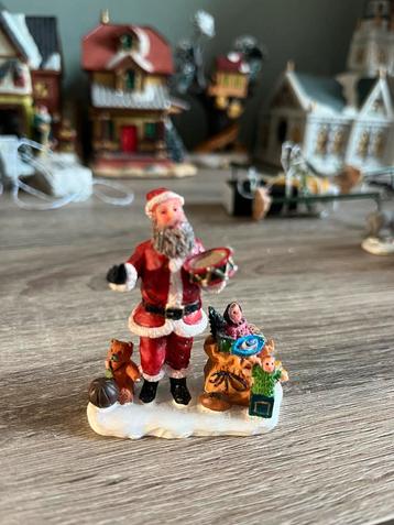 Kerstdorp Kerstman Figuur beschikbaar voor biedingen