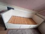 Ikea hemnes bed, Huis en Inrichting, Slaapkamer | Bedden, Gebruikt, Wit, Tweepersoons, Ophalen of Verzenden