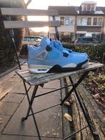 Jordan 4 University Blue - Maat 43, Ophalen of Verzenden, Zo goed als nieuw, Blauw, Sneakers of Gympen