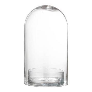 Nieuw op voorraad. Bloomingville glazen stolp, 2 delig beschikbaar voor biedingen