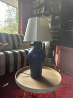 Blauwe Lamp met Kap, Huis en Inrichting, Lampen | Tafellampen, Ophalen, Zo goed als nieuw, Overige materialen, 50 tot 75 cm