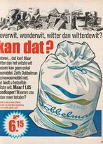 retro reclame 1968 Dobbelman wasmiddel in 'n grote zak, Verzamelen, Retro, Verzenden, Overige typen