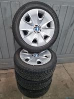 BMW 1 serie winterset staal 195 55 16 origineel, Ophalen, Gebruikt, 16 inch, Banden en Velgen