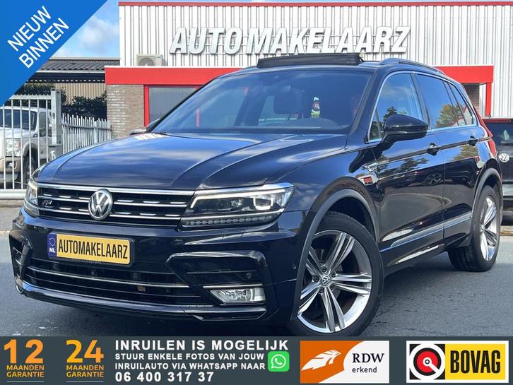 Volkswagen Tiguan 1.4 TSI ACT Business R-Line PANO VIRTUAL 3, Auto's, Volkswagen, Bedrijf, Te koop, Tiguan, 360° camera, ABS, Achteruitrijcamera