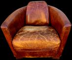 Vintage Aviator Fauteuil + BEZORGING GRATIS, Gebruikt, Ophalen of Verzenden, Onbekend, 75 tot 100 cm