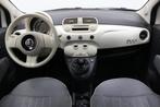 Fiat 500 1.4-16V Pop | Parelmoer! | Climate control | Glazen, Auto's, Te koop, Geïmporteerd, 905 kg, Benzine