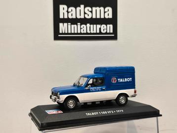 Talbot 1100 VF2 Service auto - 1:43 Ixo/altaya beschikbaar voor biedingen
