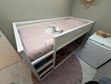 IKEA Kura bed - wit geverfd, zo goed als nieuw! beschikbaar voor biedingen