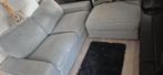 For Sale: IKEA KIVIK 2-Seater Sofa + Footstool with Storage, Huis en Inrichting, Ophalen, Overige materialen, Gebruikt, 150 tot 200 cm