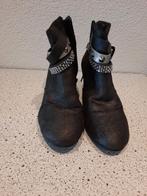 Enkellaarsjes zgan 38, Ophalen of Verzenden, Zo goed als nieuw, Zwart