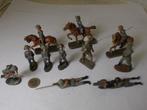 Jaren 20-30 ANTIEKE SOLDAATJES (O.A. ELASTOLINE) 11 X! (-D-), Ophalen of Verzenden