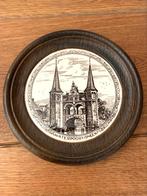 Prachtige ronde wandtegel van waterpoort Sneek, Ophalen of Verzenden