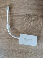 Premium Mini DisplayPort 1.1a naar HDMI, DVI en DisplayPort, Laptop, DeLock, USB-hub, Zo goed als nieuw