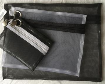 Set van 3 cosmetische- / toilettasjes met ritssluiting, H&M beschikbaar voor biedingen