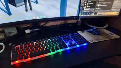 TF230 l Gamingset: Toetsenbord en muis, RGB LED (USB), Computers en Software, Toetsenborden, Nieuw, Qwerty, Bedraad, Ergonomisch