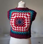 Crochet top, Kleding | Dames, Ophalen of Verzenden, Zo goed als nieuw, Rood, Maat 36 (S)