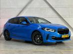 BMW 1-serie 118i High Executive M-Sport Clima Cruise, 65 €/maand, 136 pk, Gebruikt, Blauw