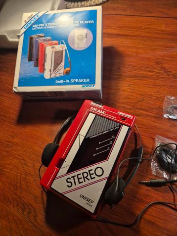 Zeldzame Unisef Z-20P Walkman - Nieuw in Doos! beschikbaar voor biedingen