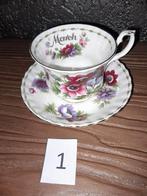 Royal Albert porseleinen kopjes, Ophalen of Verzenden, Gebruikt, Porselein, Kop en/of schotel