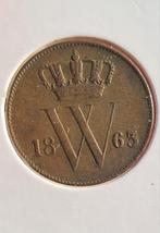 1 cent 1863, Postzegels en Munten, Munten | Nederland, Ophalen of Verzenden, Koning Willem III, 1 cent, Losse munt