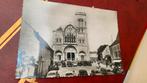Oude kaart Vezelay basilique oude auto’s, Ophalen of Verzenden