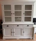 Mooie witte servieskast, Huis en Inrichting, Kasten | Buffetkasten, Ophalen, Gebruikt, 200 cm of meer, 150 tot 200 cm