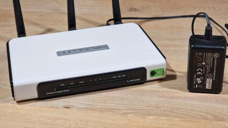 TP-Link TL-WR1043ND Router - Goed Werkend!, Computers en Software, Routers en Modems, Gebruikt, Router, Ophalen of Verzenden