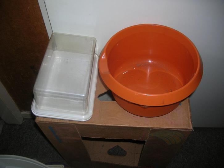 z. g. o. h. Tupperware huishoudelijke producten, Huis en Inrichting, Keuken | Tupperware, Zo goed als nieuw, Overige typen, Blauw