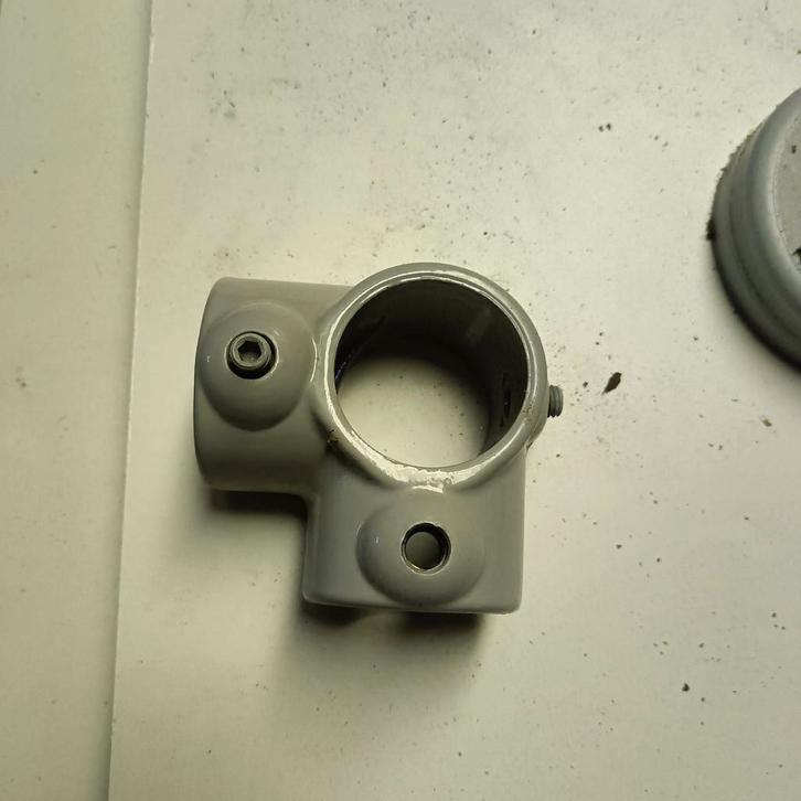 Steigerbuis Koppeling - Diverse Types, Doe-het-zelf en Verbouw, Hang- en Sluitwerk, Gebruikt, Overige typen, IJzer, Ophalen