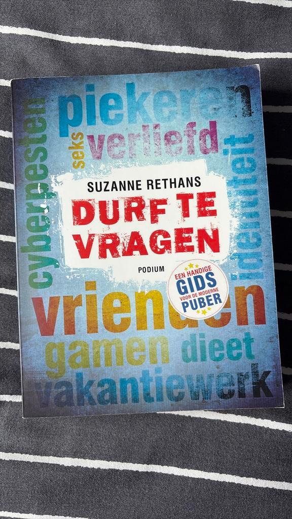 Suzanne Rethans - Durf te vragen, Boeken, Zwangerschap en Opvoeding, Zo goed als nieuw, Zwangerschap en Bevalling, Ophalen of Verzenden