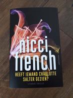 Heeft iemand Charlotte Salter gezien? Nicci French, Nieuw, Ophalen of Verzenden, Nicci French, Nederland