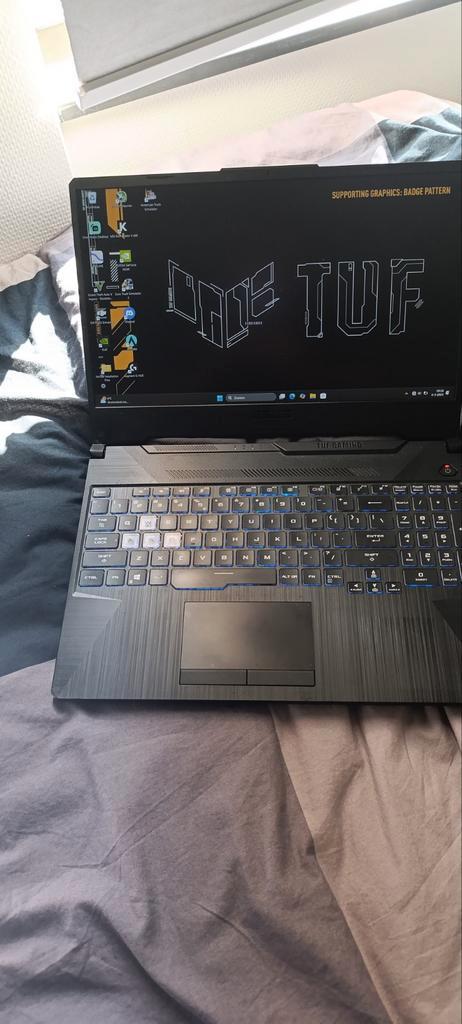 Asus Tuf Gaming A15 Laptop met GTX 1650 en Intel core i5, Computers en Software, Windows Laptops, Gebruikt, 15 inch, SSD, 3 tot 4 Ghz